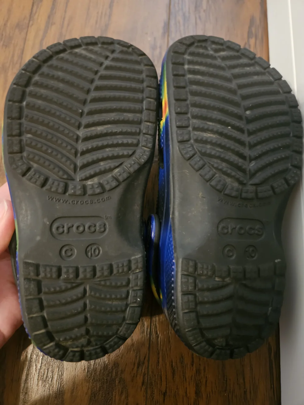 Kids Tie-Dye Croc Sandals